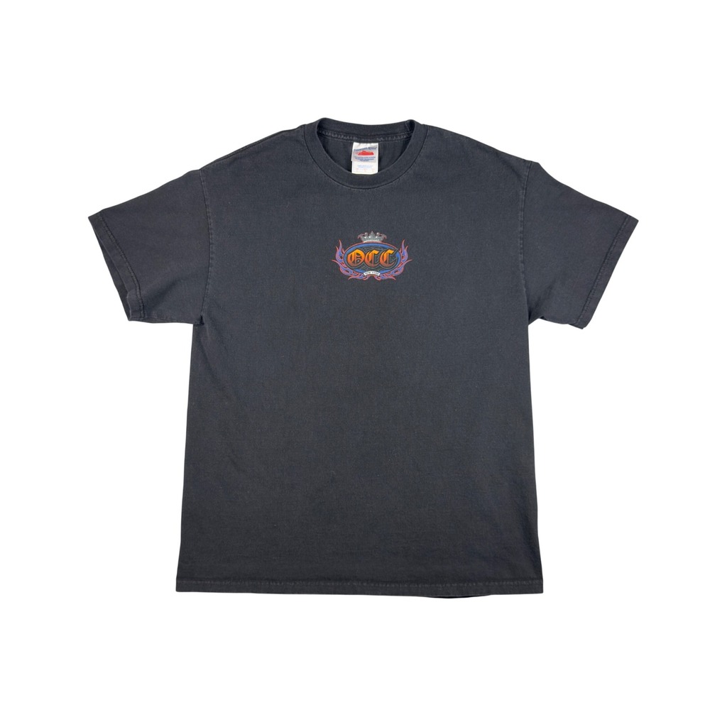 Vtg Y2K Orange County Choppers OCC T-Shirt Men's L Fits M/L Black Biker Tee